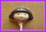 390sp Dorie the Explorer Face Chocolate or Hard Candy Lollipop Mold 390sp Dorie the Explorer Face Chocolate or Hard Candy Lollipop Mold